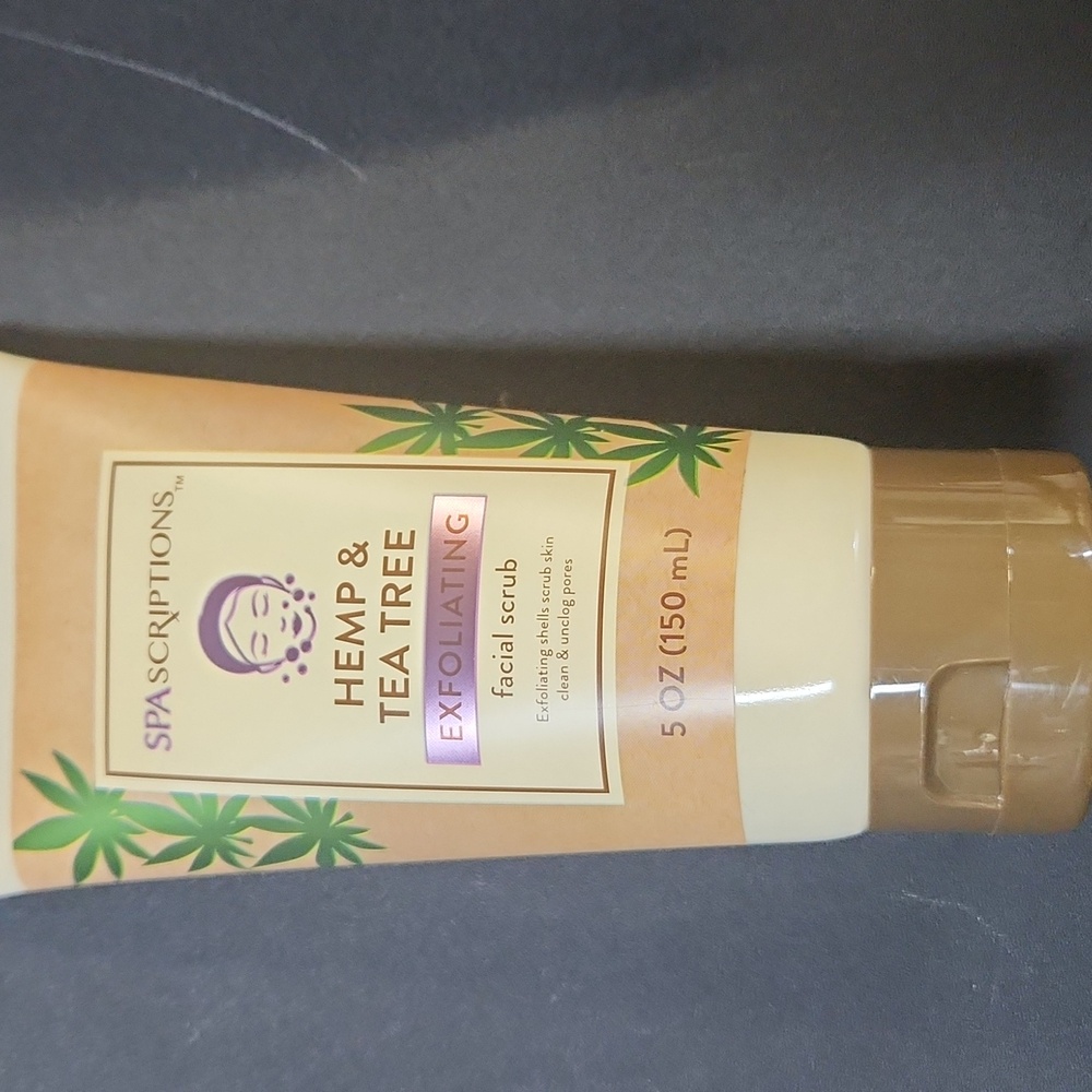 SpaScriptions Hemp & Tea Tree Facial Scrub